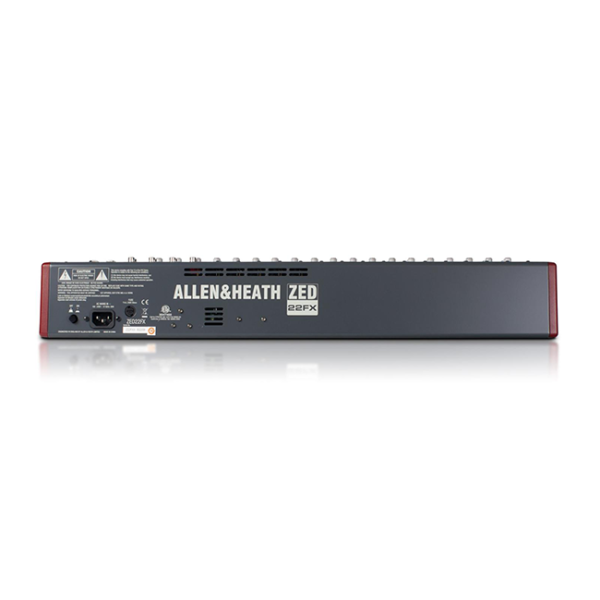 Allen & Heath Zed-22FX 16 Mic/Line Inputs, 3 Stereo Sources, USB, FX and Sonar l.e Software - Image 4