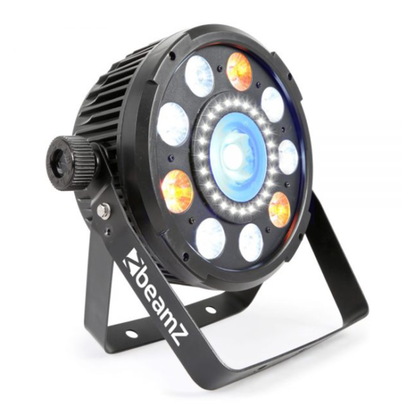 BX94 PAR 64 with COB LED and strobe 9X 6W 4-1 RGBW LEDS 150.740B - Image 2