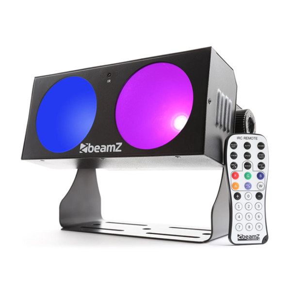 Beamz Lucid 1.2 COB 2X10W LED IRC DMX