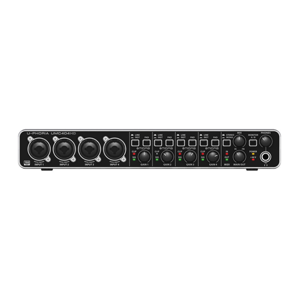 Behringer UMC404HD USB Audio/MIDI Interface - Image 3