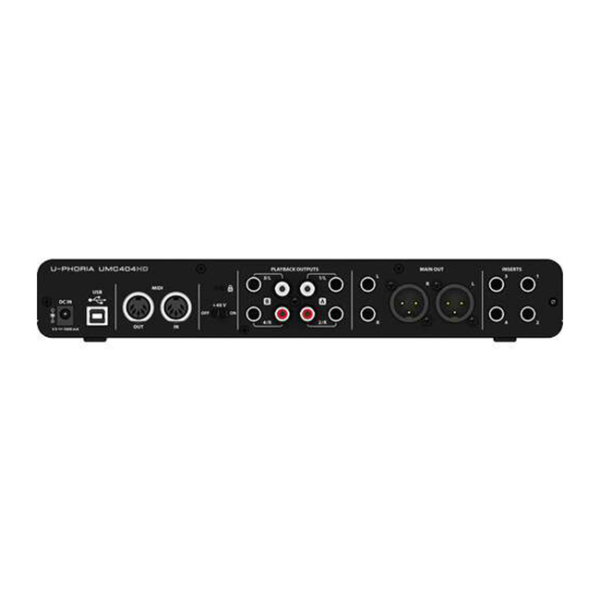 Behringer UMC404HD USB Audio/MIDI Interface - Image 4