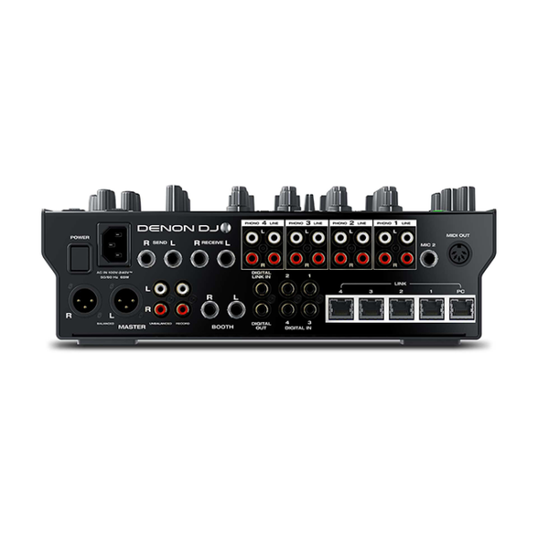 Denon DJ X1800 Prime 4-Channel DJ Mixer with Effects and Serato Compatibility - Image 3