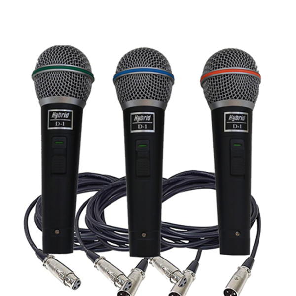 Hybrid D-1 MK2 Microphone 3 Pack - Image 2