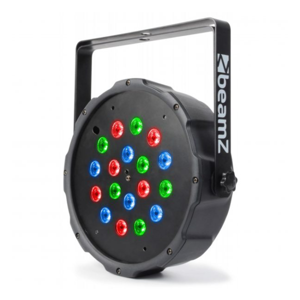 LED Par 64 Flatpar 18 x 1w RGB DMX IRC - Image 2