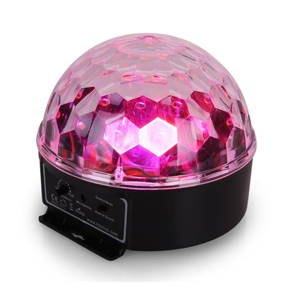 Mini Star Ball Sound Rainbow LED 6x3w - Image 3