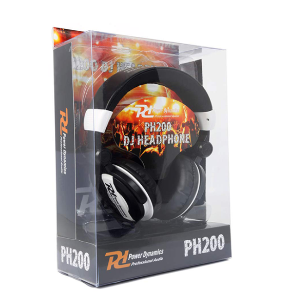 PH200 DJ HEAD Head Phones White - Image 2