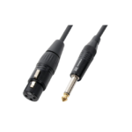 Signal Lead XLR F - 6.3 M 3m