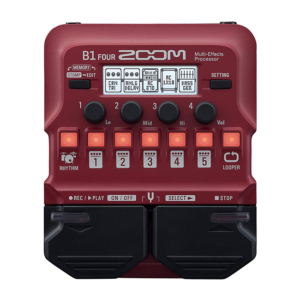 Zoom B1 Four Bass Multi-effects Processor